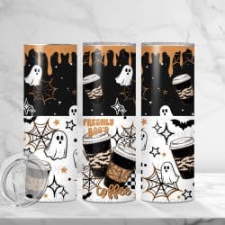 Freshly Boo'd (Sublimation Wrap) 20 oz Skinny