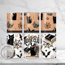 Salem Book club (Sublimation Wrap) 20 oz Skinny