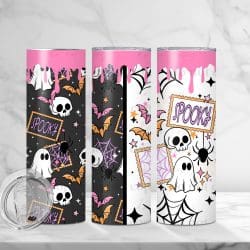 Spooky Stamps (Sublimation Wrap) 20 oz Skinny