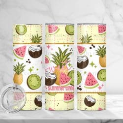 Sweet Summertime (Sublimation Wrap) 20 oz Skinny