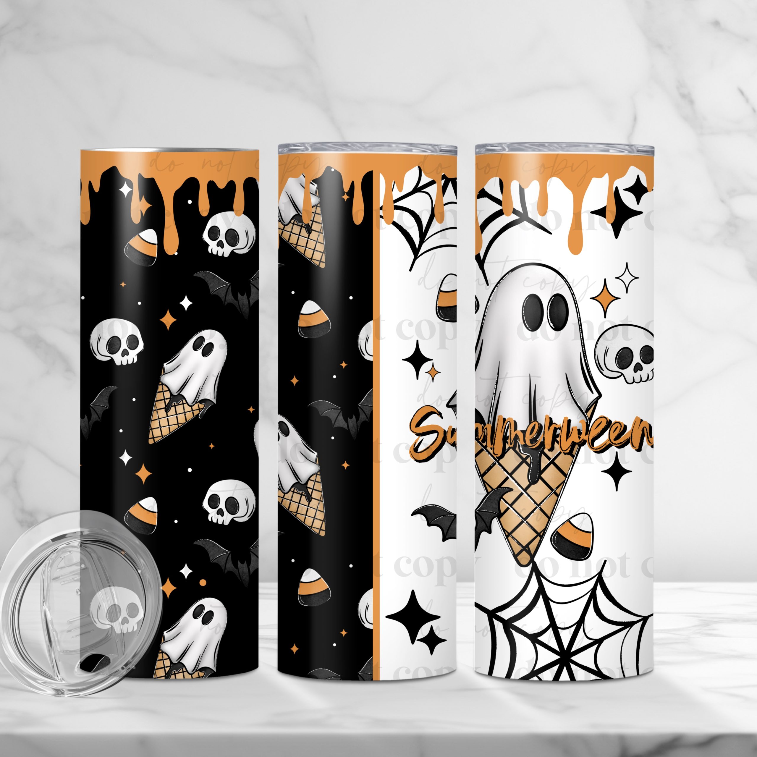 Summerween (Sublimation Wrap) 20 oz Skinny