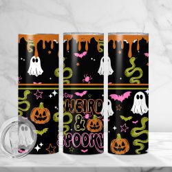 Weird and Spooky (Sublimation Wrap) 20 oz Skinny