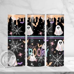Lets Get Spooky (Sublimation Wrap) 20 oz Skinny