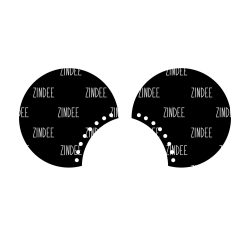 Mouse Ear 4 inch (for headband) Set of 2