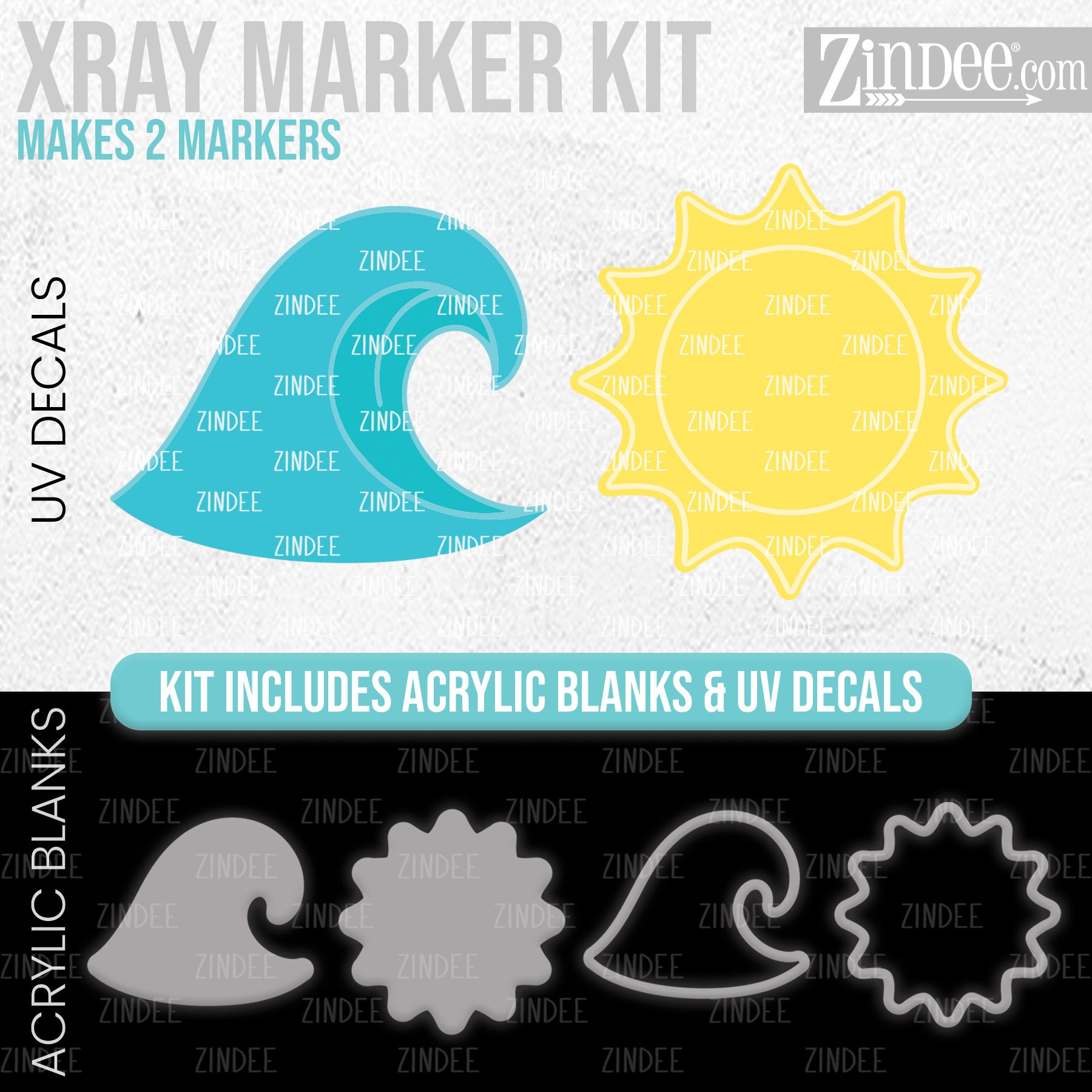 Xray Marker Kit (Sun and Wave)