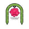 Arched Plant Stake (with space for hanging charm)
