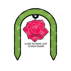 Arched Plant Stake (with space for hanging charm)