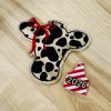 Cow with Ear Tag PRINTED acrylic 4 inch