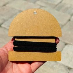 Alternative view of Top Arch Hair Tie Holder- Pony Tail | Also Available as Sticker or UV DTF