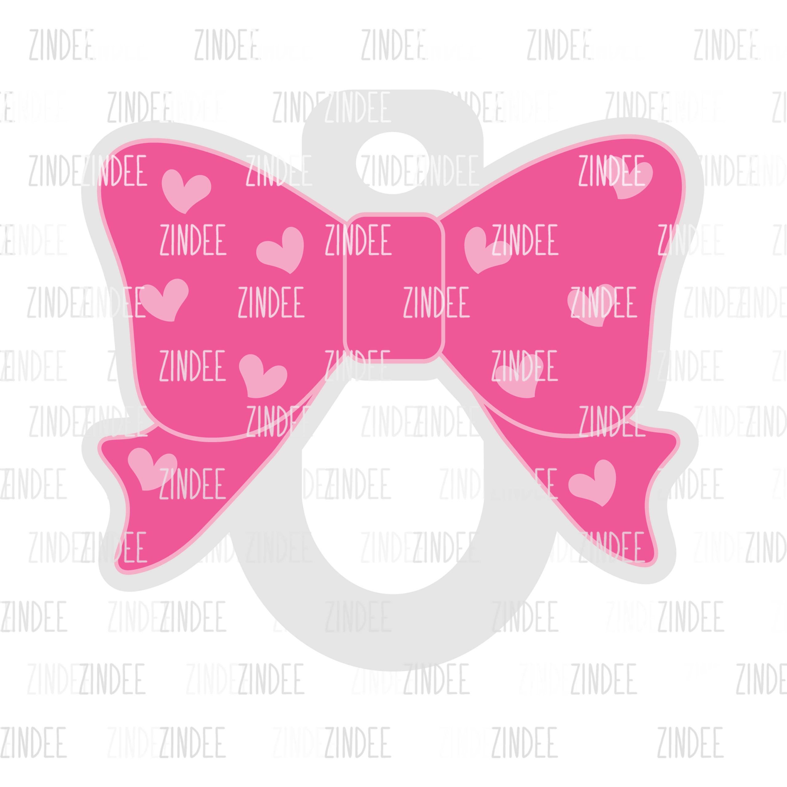 Bow Glasses Holder (with top hole)