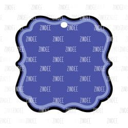 Bracket Frame Hair Tie Holder- Pony Tail | Also Available as Sticker or UV DTF