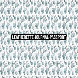 Cactus - Journal- PASSPORT Size (Faux Leather)