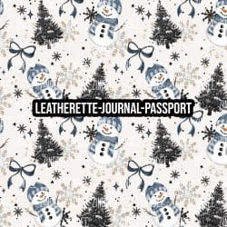 Classic Winter Wonderland - Journal- PASSPORT Size (Faux Leather)