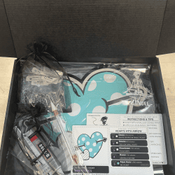 Alternative view of Heart Arrow- Glass Rhinestone Art Box