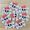 Cute Skull Crossbones Charms - 1.5 inch (10 pack)