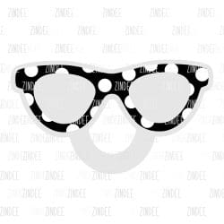 Polka Dot Glasses Holder