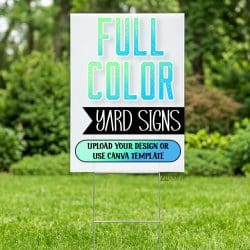 Alternative view of Yard Signs - 18x24