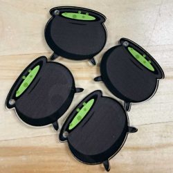 Cauldron Charms - 1.5 inch (10 pack)