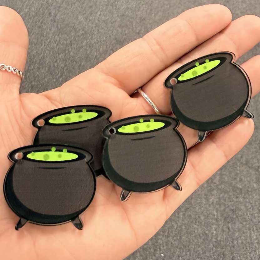 Cauldron Charms - 1.5 inch (10 pack) - Image 2