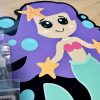 Cute Mermaid- Glass Rhinestone Art Box