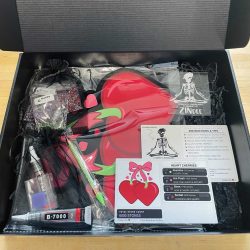 Alternative view of Heart Cherries- Glass Rhinestone Art Box