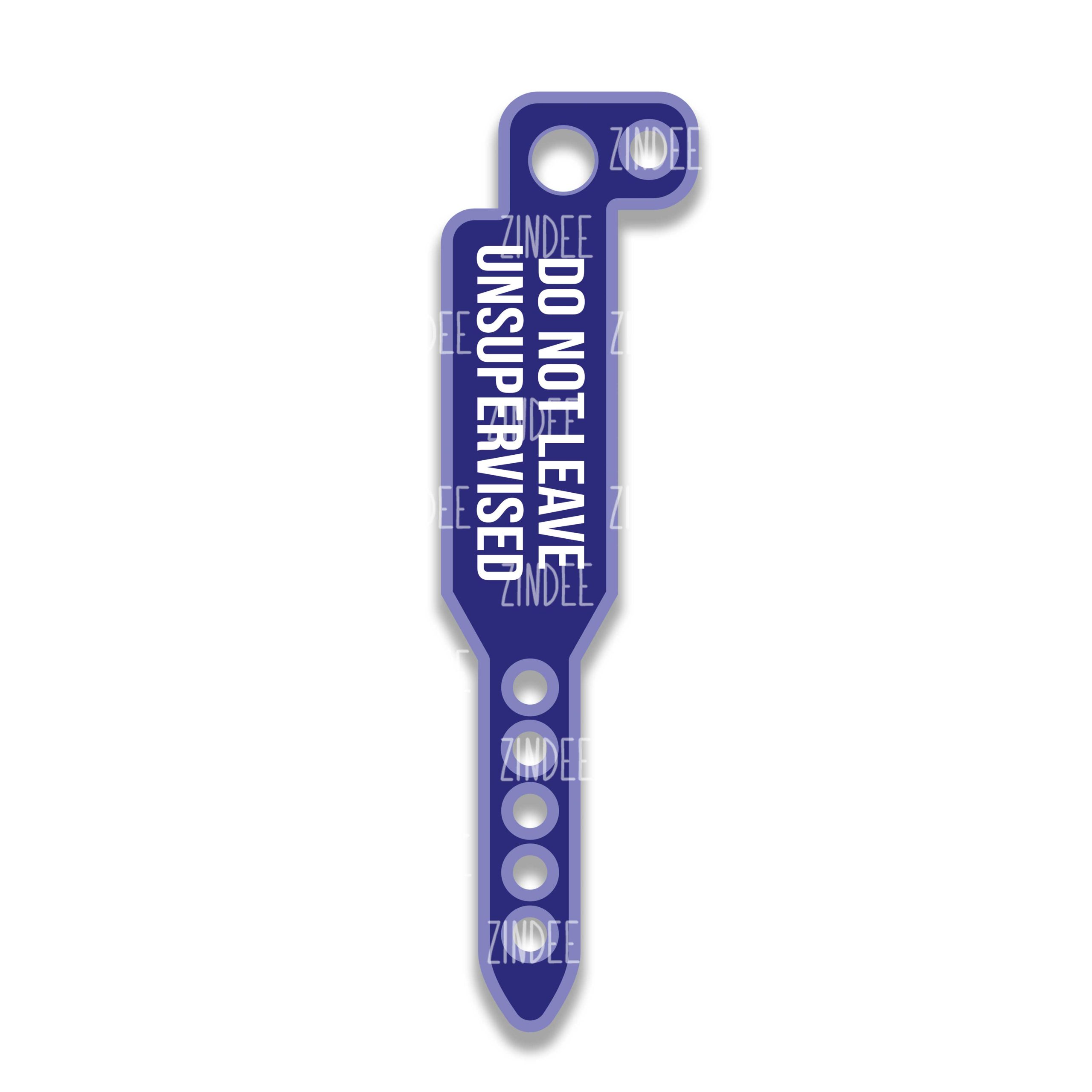 Medical Band- Hospital Band – Mini Acrylic Charm Blank (1.5") | Optional Sticker or UV DTF