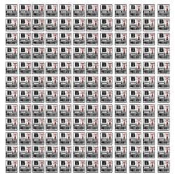 Bulk Labels for Blood Bags (144 count sticker sheet) .75" White Gloss - Image 9