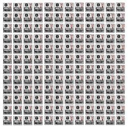 Bulk Labels for Blood Bags (144 count sticker sheet) .75" White Gloss