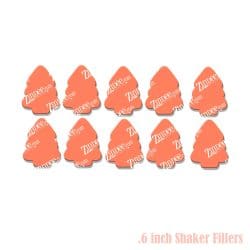 Christmas Tree Cake .6 inch (shaker filler) NO HOLE (10 pack)