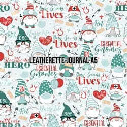 Gnomes Sweet Medical- Journal Size- A5 (Faux Leather)