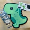 Trex Dinosaur- Glass Rhinestone Art Box