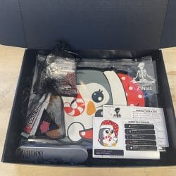 Alternative view of Christmas Penguin - Glass Rhinestone Art Box