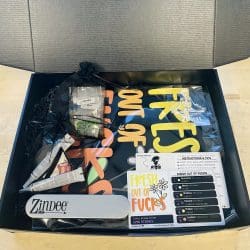 Alternative view of Fresh out of Fucks- Glass Rhinestone Art Box