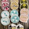 Laminated Stickers- Dishwasher Safe