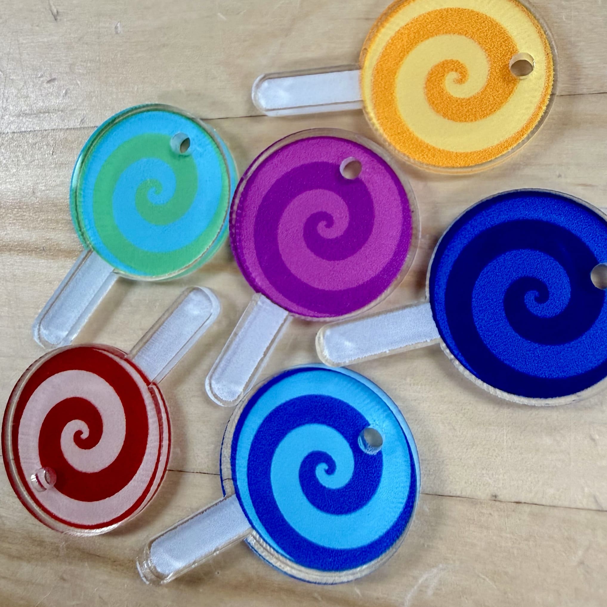 Lollipop Charms - 1.5 inch (10 pack)