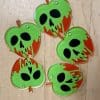 Poison Apple Charms - 1.5 inch (10 pack)