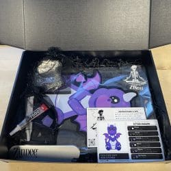 Alternative view of Sitting Dragon- Glass Rhinestone Art Box